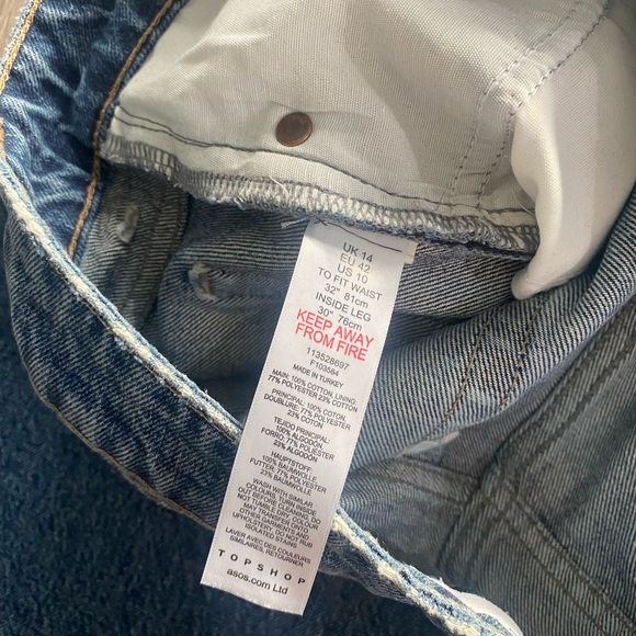 Topshop Dad high rise jeans - Picture 8 of 8